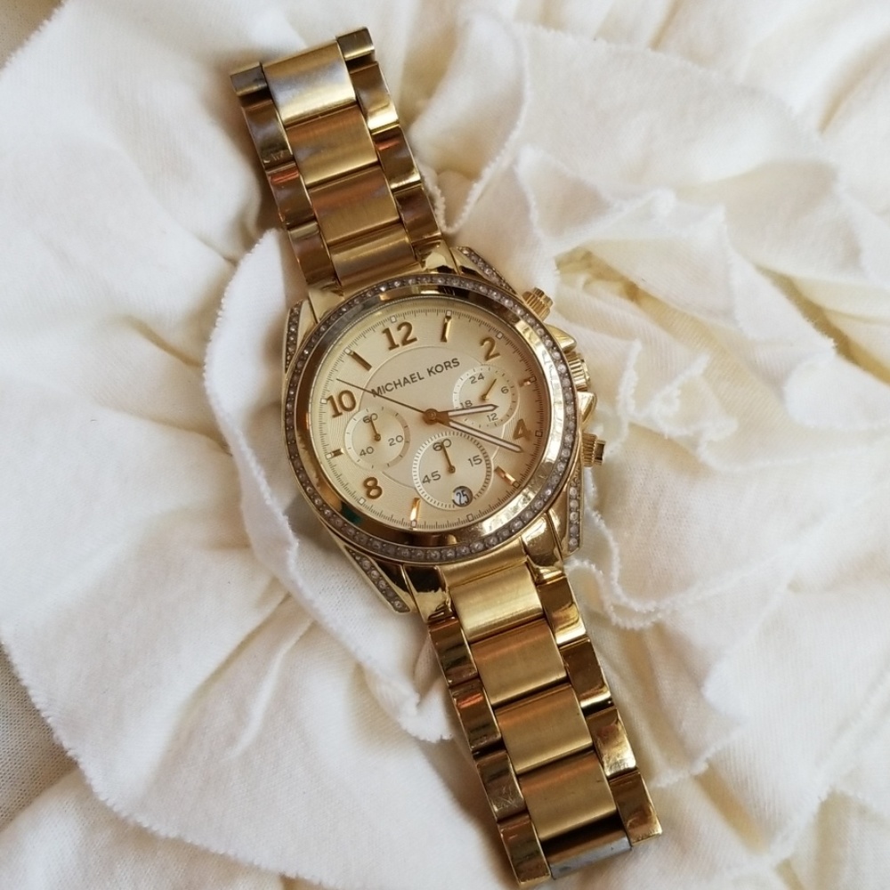 Michael Kors Womens Gold Watch